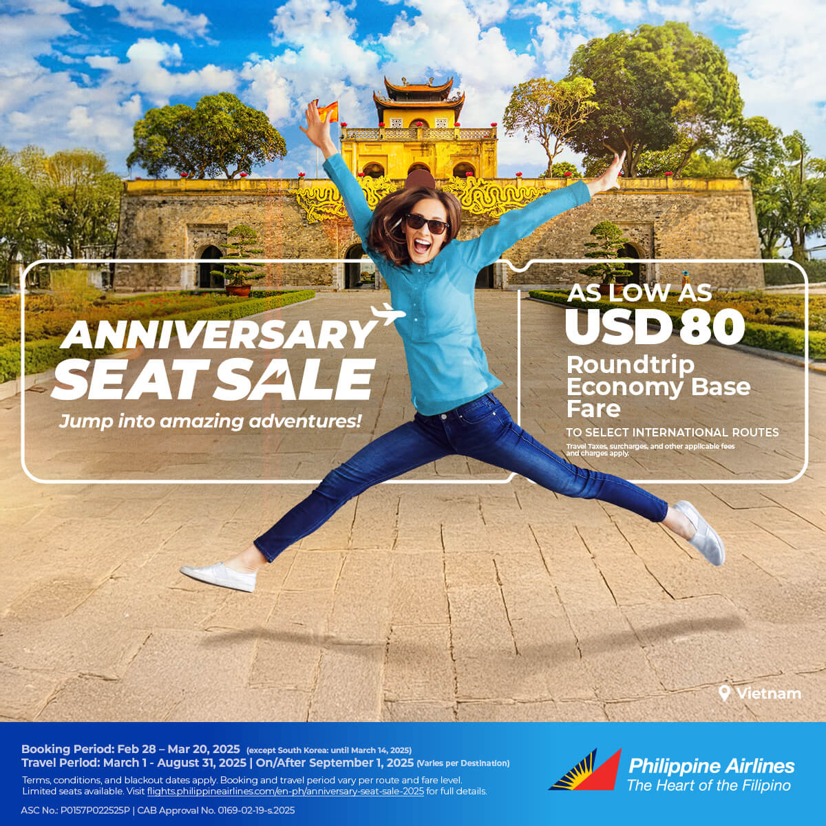 Fly for less: PAL marks 84 Years with discounted fares for travelers