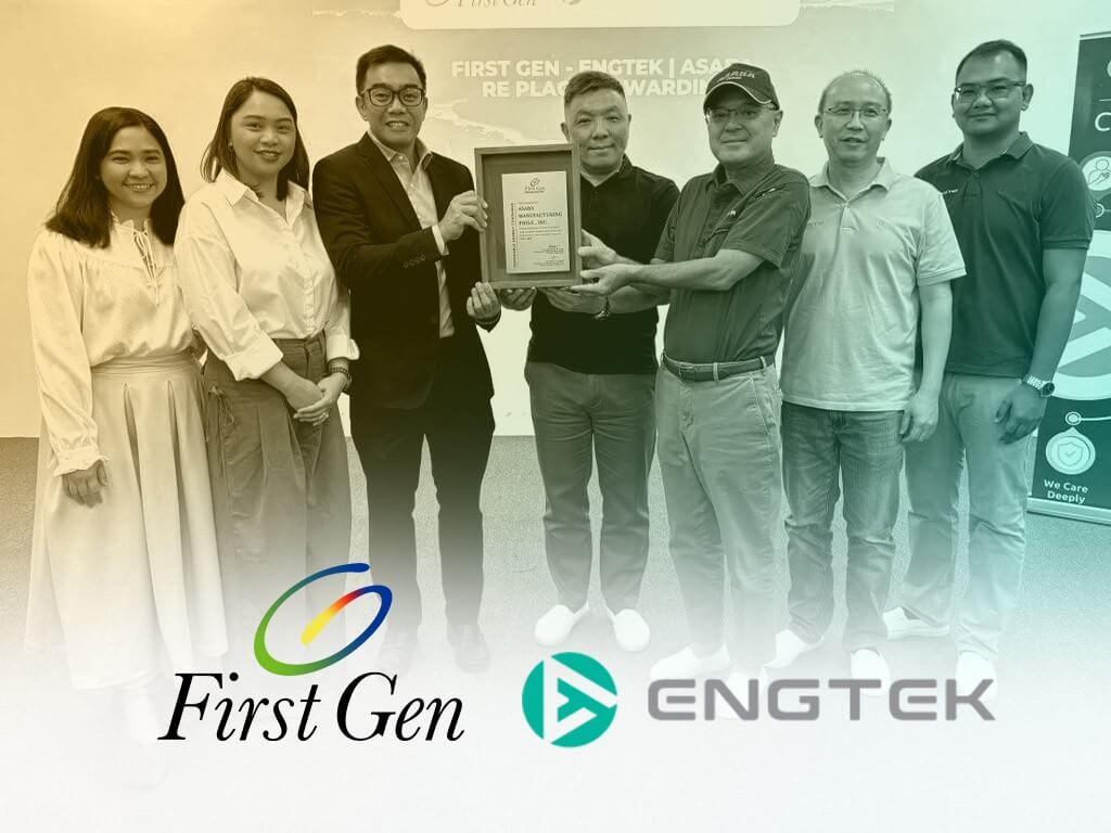 Core Values Engtek Engtek’s Laguna facility goes 100% hydro-powered via First Gen tie-up