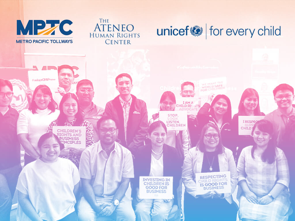 MVP’s MPTC holds inclusive training with UNICEF, Ateneo Human Rights Center