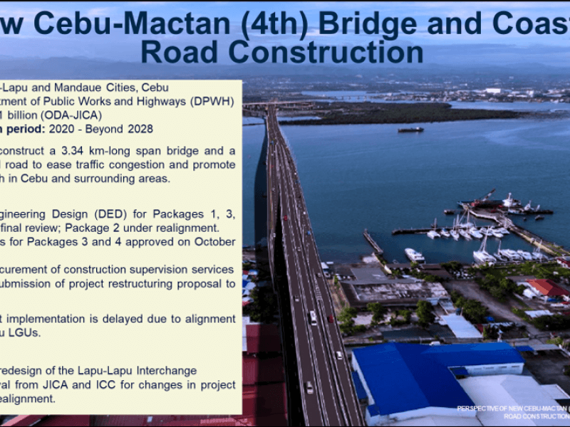 The 4th Cebu-Mactan Bridge will connect the island to mainland Cebu./Contributed photo