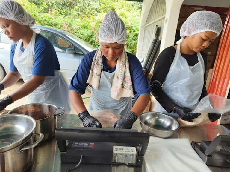The Orang Asli community processed and packed the chicken raised in their community, which were sold to customers in the cities of Kuantan and Kuala Lumpur./Contributed photo