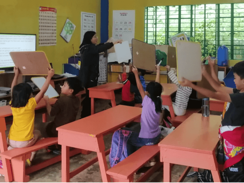 From lessons cut short by drained laptop batteries to uninterrupted digital learning, 96 pupils at Piminggan Elementary School in Tuba, Benguet, can now watch educational videos, explore visual lessons, and participate in computer-based activities with reliable solar electricity provided through Aboitiz Foundation&rsquo;s AuroraPH initiative. | Contributed photo