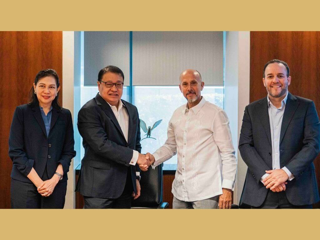 From left: House of Investments COO and CFO Gema O. Cheng, House of Investments president and CEO Lorenzo V. Tan, Aboitiz Economic Estates and Aboitiz Land chair of the board Iker M. Aboitiz, and Aboitiz Economic Estates and Aboitiz Land president and CEO Rafael P. Fernandez de Mesa formalized the definitive agreements for Tarlac Terra Ventures Inc., marking the commencement of the 184-hectare joint venture expansion of TARI Estate. | Contributed photo