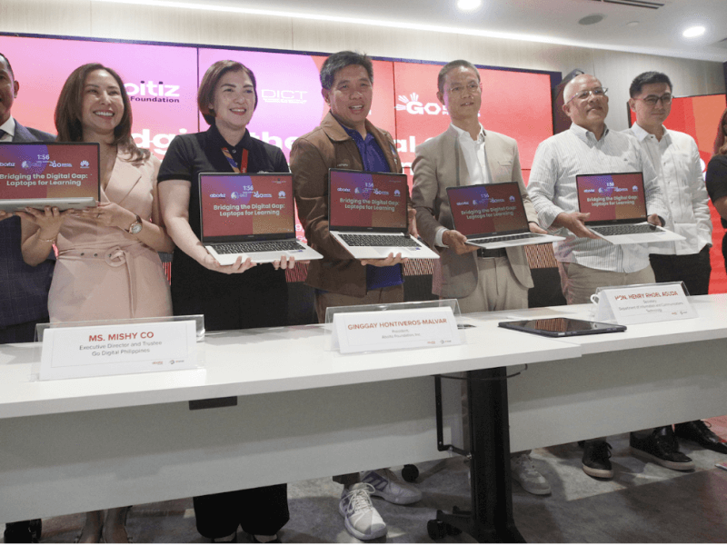 Aboitiz Foundation, together with DICT and Huawei, marked another milestone in closing the digital gap in far-flung communities with the turnover of $50,000 worth of laptops to GoDigital Philippines. The donation will equip last-mile schools with vital digital tools, giving students and teachers in underserved areas better access to learning and opportunity./&nbsp; Contributed photo