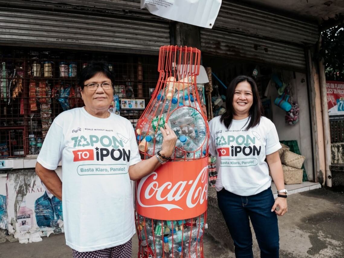 Post-consumer PET bottles collected through Europacific Aboitiz Philippines' Tapon to Ipon program are returned to the value chain for recycling, supporting the company's circular economy efforts by turning waste into new resources. | Contributed photo