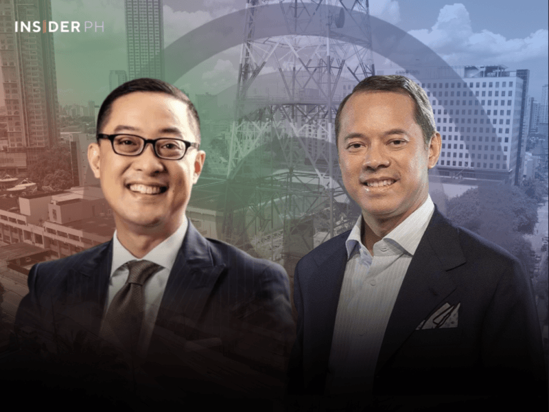 ABS-CBN president, CEO Carlo Katigbak with chair Mark Lopez&nbsp;