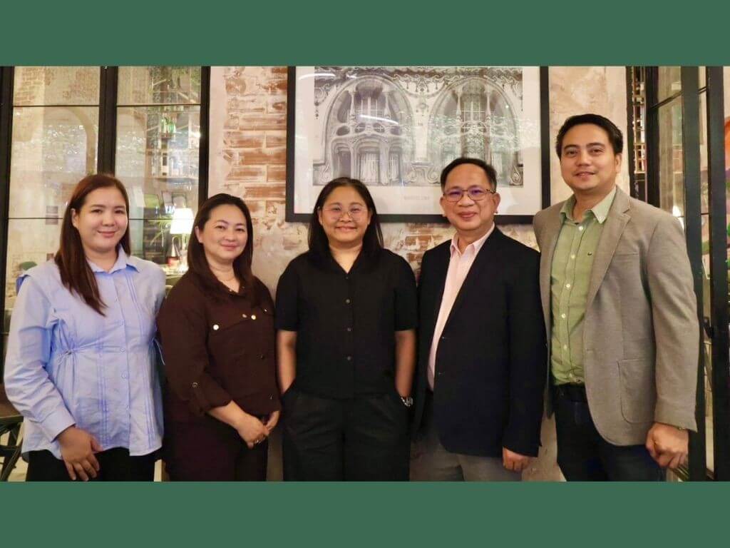 From left: Cae Acuesta, senior account manager of Acer Academy; Carren Garcia, head of sales, commercial business unit of Acer Philippines; Connie Cruz, senior director of information services at National University; Jojo Castillo, senior director for technology development at National University; and Cristian Caoagas, head of product, commercial business unit of Acer Philippines. &nbsp;| Contributed photo