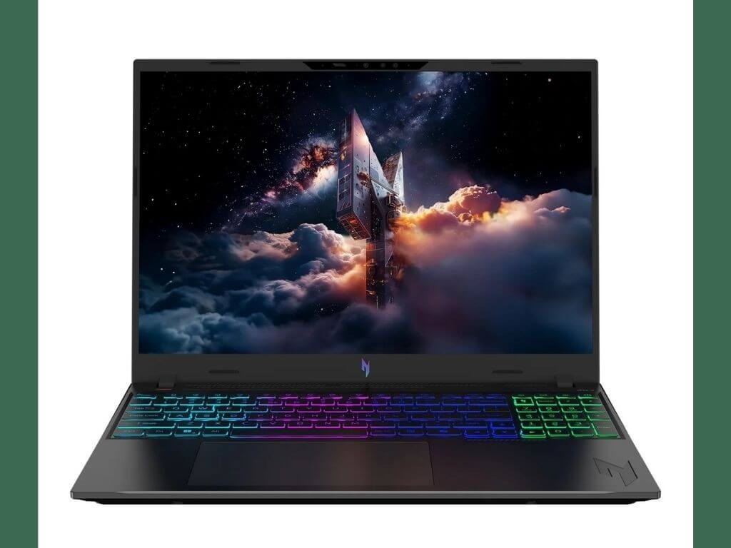 The Acer Nitro V 16 A offers immersive audiovisuals for gamers and creators with DTS:X Ultra audio and includes a full HD infrared webcam with camera shutter in a streamlined design. | Contributed photo