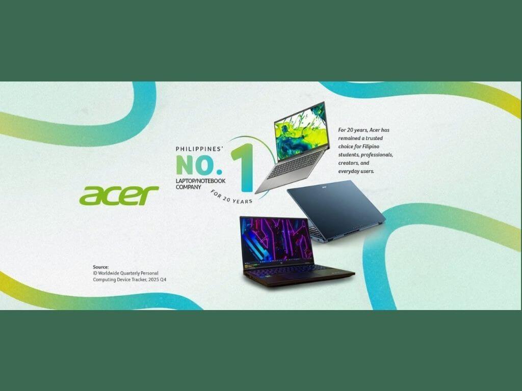 Acer&rsquo;s market leadership is anchored in a holistic ecosystem that goes beyond hardware. By combining a vast retail footprint, an extensive service network, and strategic brand-building efforts, Acer has evolved into a lifestyle brand. | Contributed photo