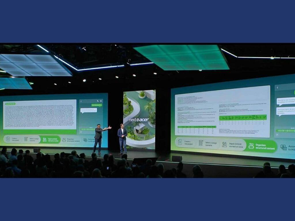  aiMed presentation at the next@acer, IFA 2025/Contributed photo