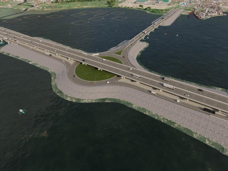 The Laguna Lakeshore Road Network Project aims to provide the most resilient road link within the southern Manila transport corridor./ Photo courtesy of the Department of Public Works and Highways and  lifted from the ADB website