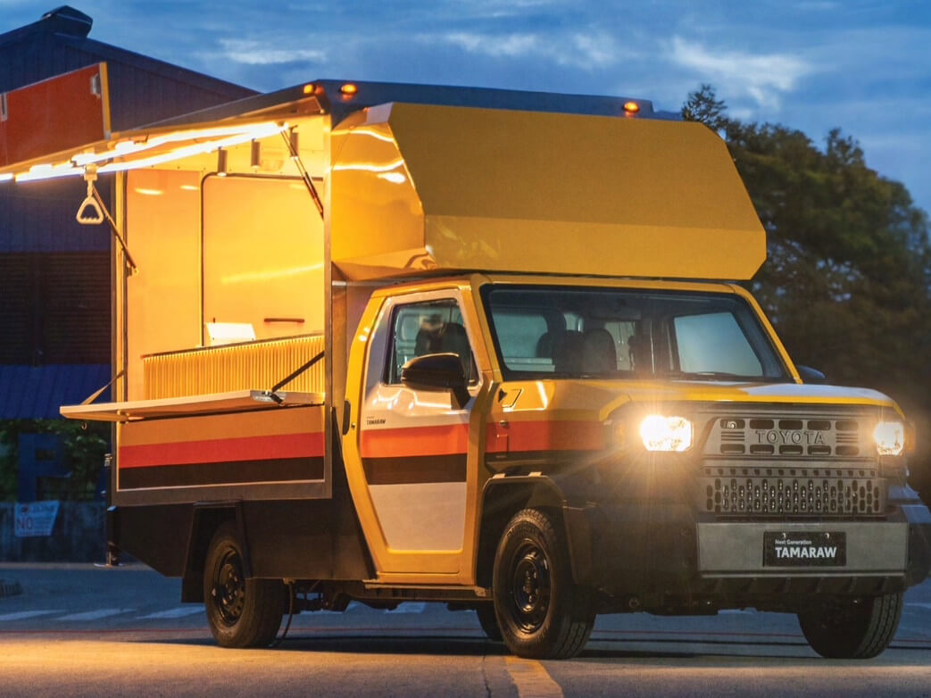 The Next Generation Tamaraw as a ‘Jollijeep’? One of the concepts Toyota Motor Philippines is its potential use as a mobile food truck for entrepreneurs./Contributed Photo