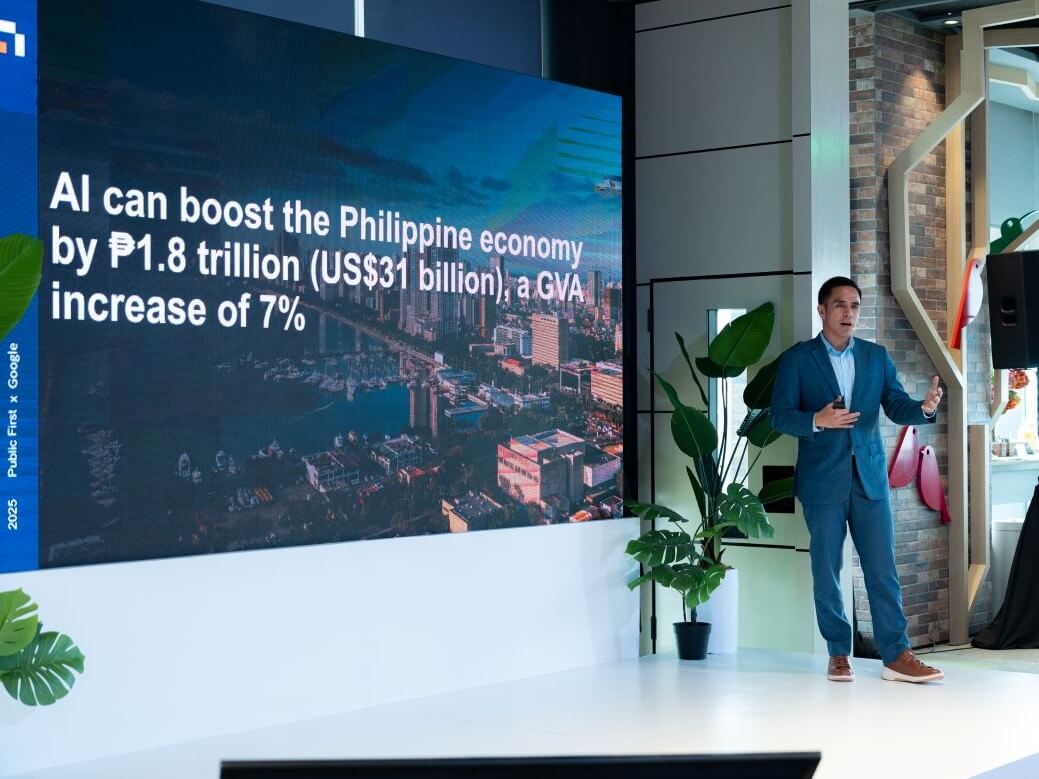 Google country marketing manager for Vietnam and the Philippines Gabby Roxas explains the latest projections for the country’s economic growth once it invests in AI in the workforce./ Contributed photo
