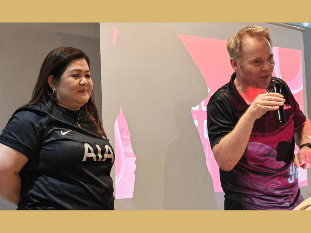 Melissa Henson, chief marketing officer of AIA Philippines and Gary Ogilvie, chief financial officer of AIA Philippines | Photo by Vanessa Hidalgo