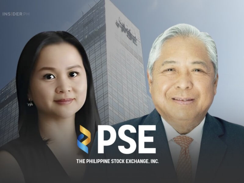 Cecile Ang and Jaime Bautista during their appointment to the PSE board, representing San Miguel Corp. and the independent seat respectively.