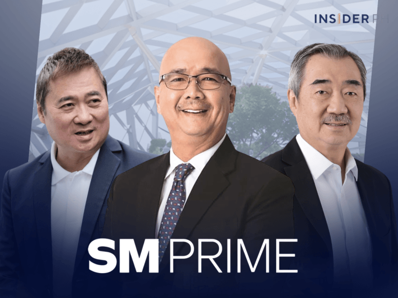 SM Prime chair Henry Sy Jr., SM Prime president Jeffrey Lim, SM Prime executive committee chair Hans Sy.&nbsp;