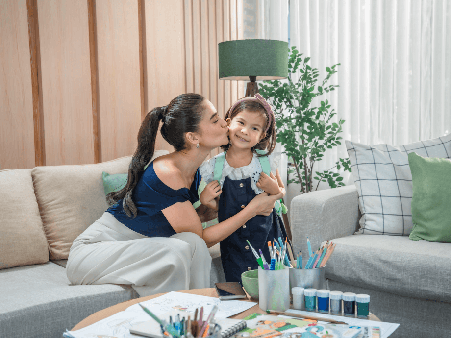 Manulife Philippines brand ambassador Anne Curtis shares a quiet moment with daughter Dahlia, highlighting the importance of building a future grounded in care, protection, and lasting security for the people who matter most. | Contributed photo