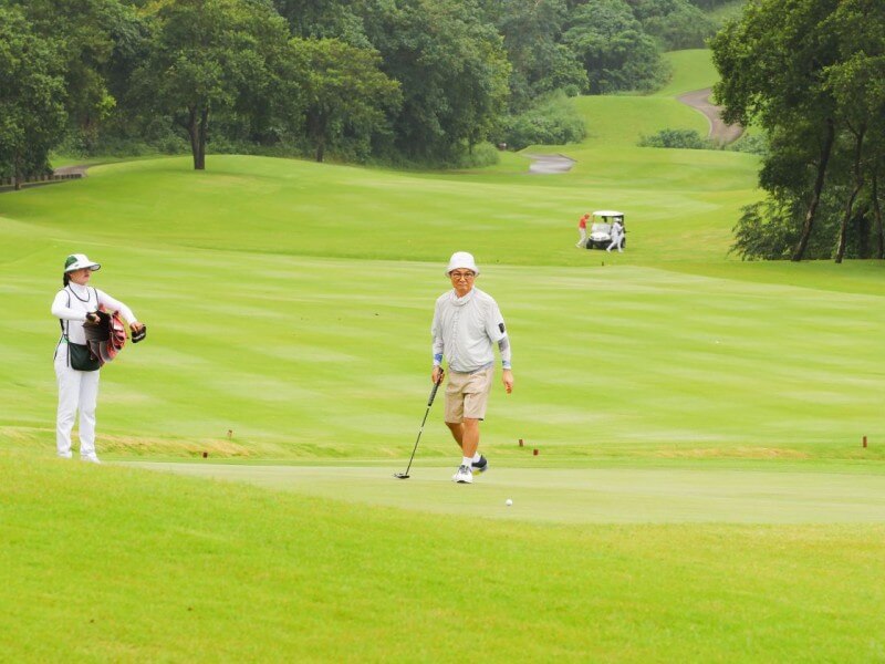 Delegates of Top 100 Golf Courses Asia play a round at Anvaya Cove Golf Course in Morong, Bataan.| Contributed photo