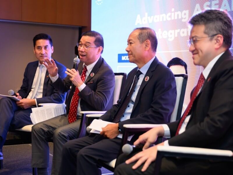 At last year's ASEAN-EU Business Summit, HSBC Head of Banking for Asia and the Middle East, Corporate and Institutional Banking, Jo Miyake moderated a panel on regional business and economic priorities with Philippine Undersecretary for Industry Development, Trade and Investment Promotions Ceferino "Perry" Rodolfo, Cambodian Secretary of State for Commerce Pich Rithi, and Malaysian Deputy Minister of Investment, Trade and Industry Liew Chin Tong. | Contributed photo
