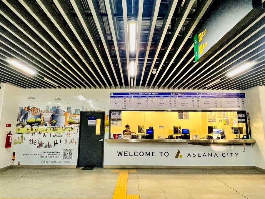 Redemptorist Aseana LRT Station./ Contributed photo