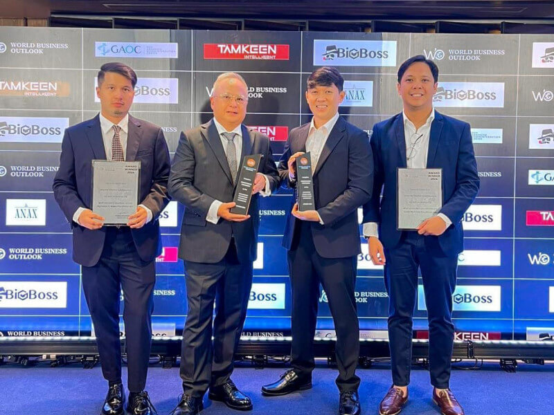 From left: Asialink Board of Director, Ruben Lorenzo Francisco A. Lugtu; Asialink Chair, Ruben Y. Lugtu II; Digital Marketing Officer, Gabriel Doromal; and Marketing and Communications Manager, Val Paolo Origenes./Photo from Asialink