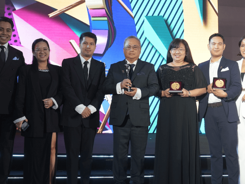 From Left: Asialink group head of marketing, Norvyn V. Aloro; Asialink treasury head, Azenith S. Cabrera; Ruben Lorenzo Francisco A. Lugtu, member of Asialink’s board of directors; Ruben Y. Lugtu II, Asialink chairperson; Asialink president and COO, Eillen B. Mangubat; Asialink group head of human resources, Al John N. Catacutan; and Asialink group head of auto and truck loans, Maricel D. Dejongoy. - Photo from Asialink 