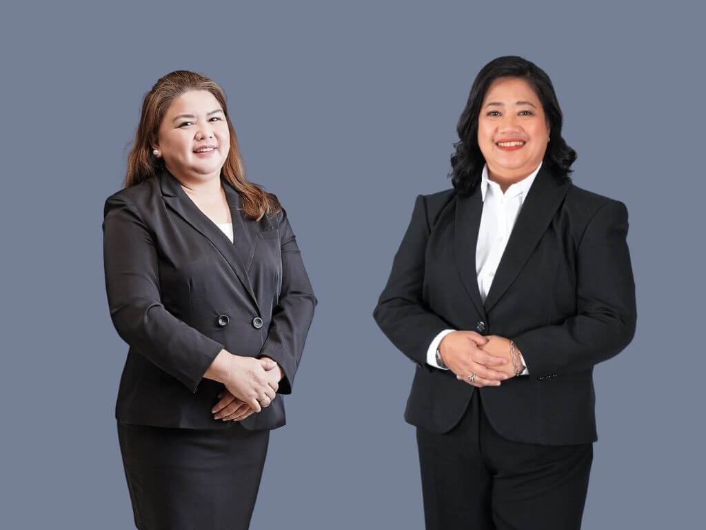 Ana Katrina C. Ba&ntilde;ez, president and CEO of Asialink Finance, and Daisy D. Suba, deputy CEO of Asialink Finance | Contributed photo
