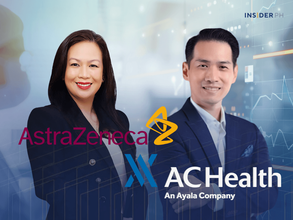 Lotis Ramin, country president of AstraZeneca and RJ Recio, chief strategy and investment officer of AC Health&nbsp;