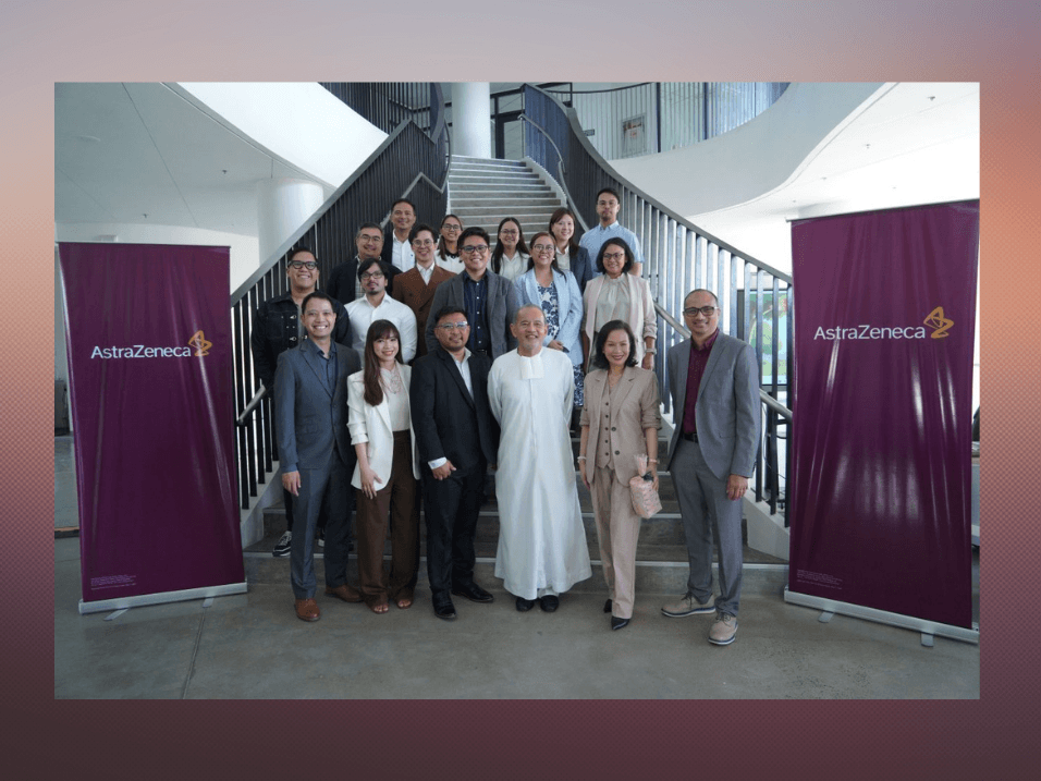 AstraZeneca Philippines employees join Br. Bernard S. Oca, FSC, President and Chancellor of De La Salle University, at the DLSU Laguna Campus as both institutions strengthen collaboration through the KIST Park&mdash;an innovation ecosystem designed to connect industry, research, and emerging talent in shaping future-ready solutions for the Philippines. | Contributed photo