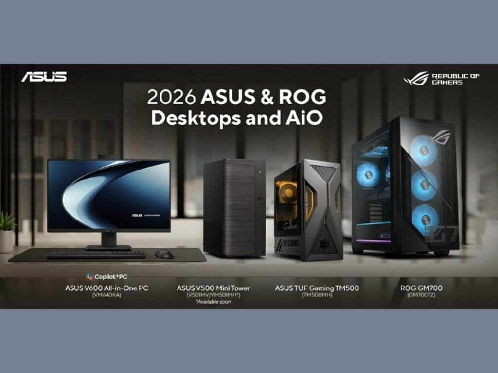 ASUS launches the newest ASUS V600 All-in-One PC, ASUS V500 Mini Towers, ASUS TUF Gaming TM500, and ROG GM700 in the Philippines. | Contributed photo