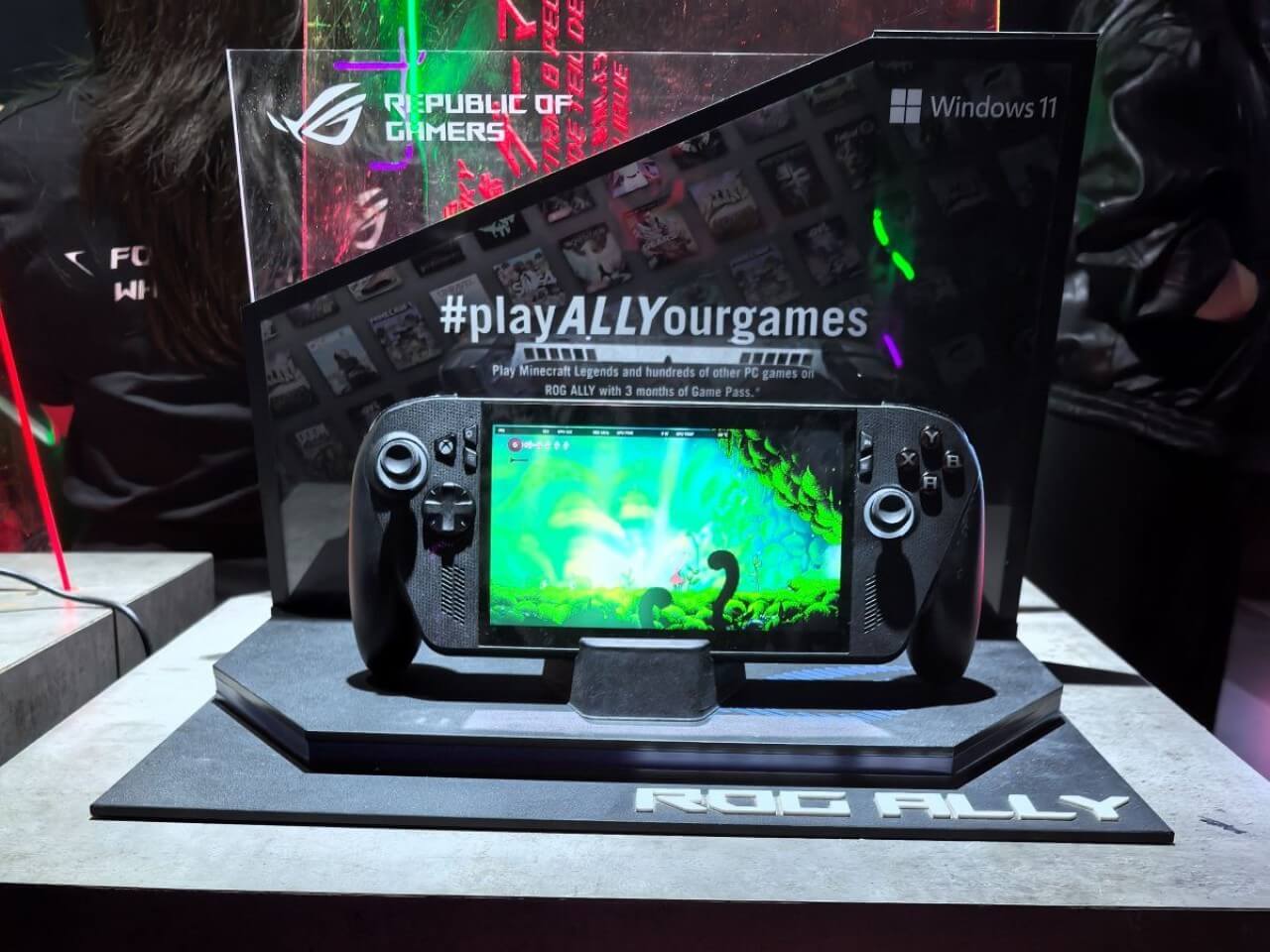 Photo A: The ROG Xbox Ally X, with 24GB memory, 1TB storage and 80Wh battery is priced at P56,995. | Contributed photo