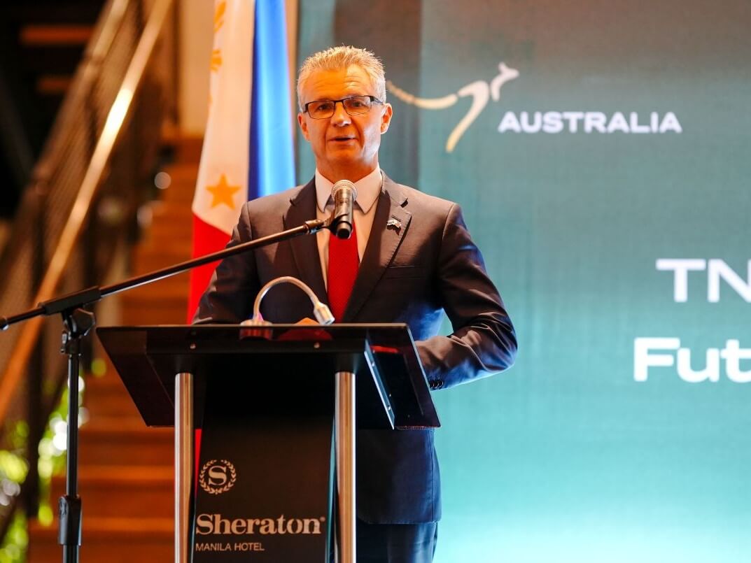Australian Assistant Minister for Immigration and Foreign Affairs Matt Thistlethwaite ​during his visit to Manila. | Contributed photo