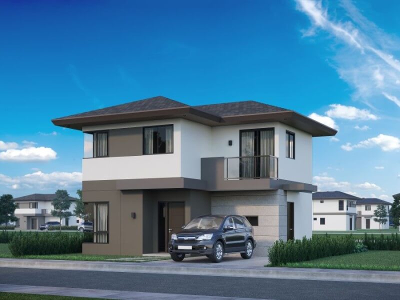 Artist's rendering of Crescela Nuvali house and lots./ Photo from ALI