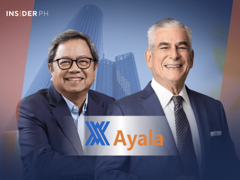 Ayala president and CEO Cezar Consing with chair Jaime Augusto Zobel de Ayala.&nbsp;