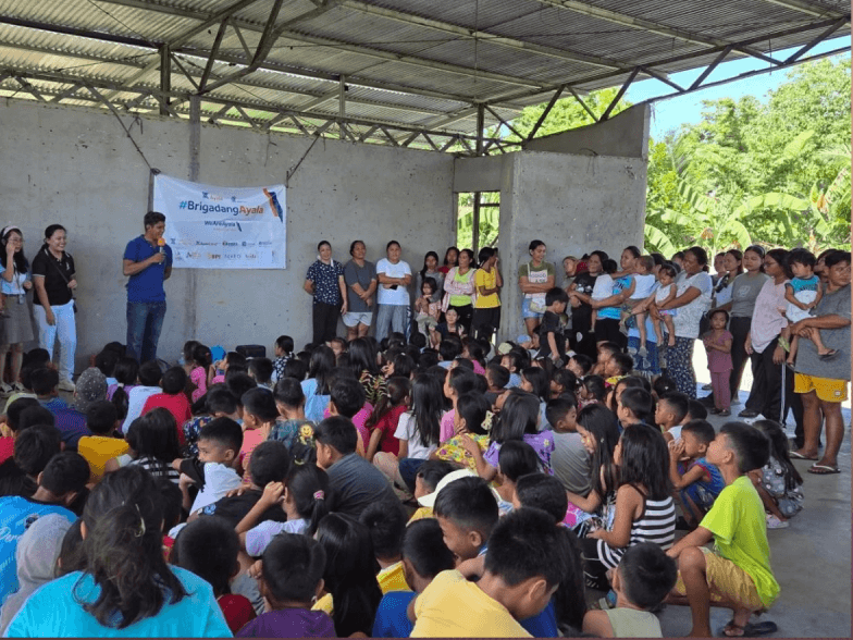 Project Aruga-Gensan providing psychosocial support for kids.| Contributed photo