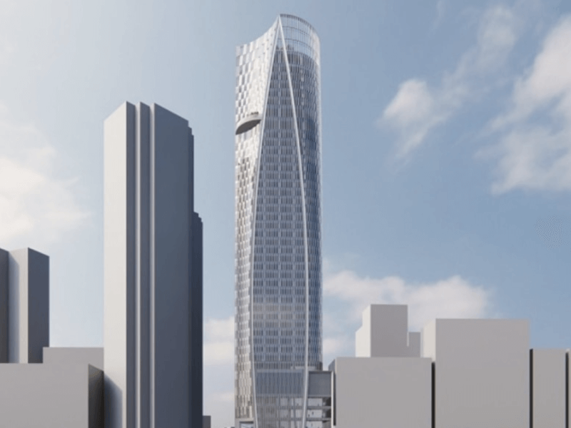 Bank of the Philippine Islands' new headquarters in Makati City is set to open in 2029./Photo from Ayala Land