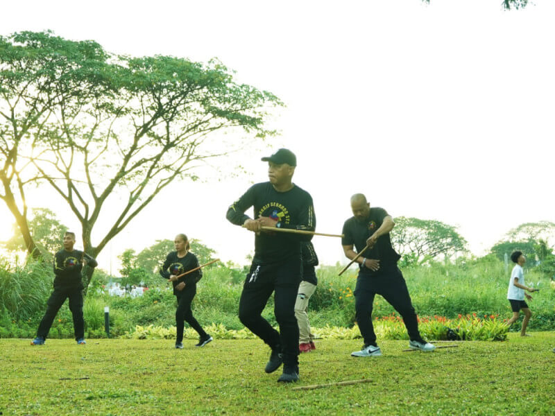 The Junction Place community enjoys the fresh greeneries and quiet respite in the midst of the metro recognizing the importance of promoting health and wellness./ Photo from Ayala Land