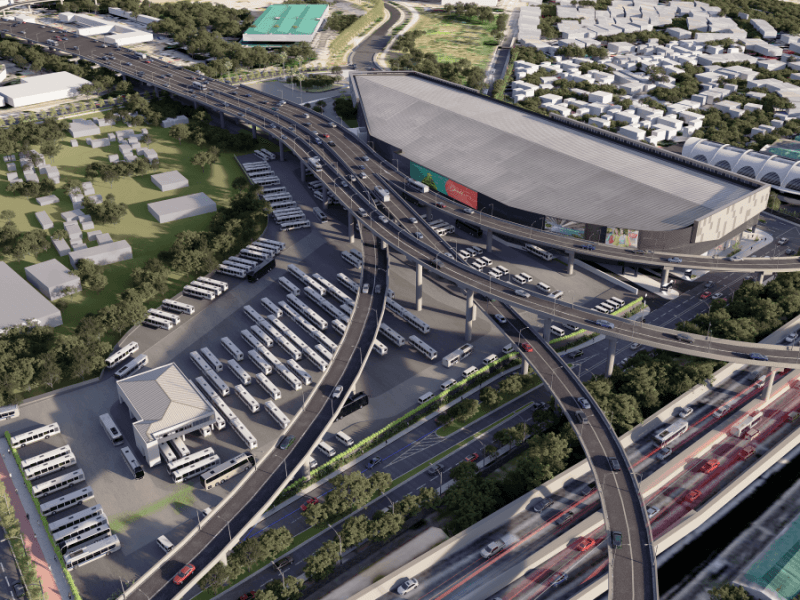  The Taguig City Integrated Terminal Exchange will connect Arca South to major transport systems, making it one of the most accessible urban hubs in the metro./ Photo from Ayala Land