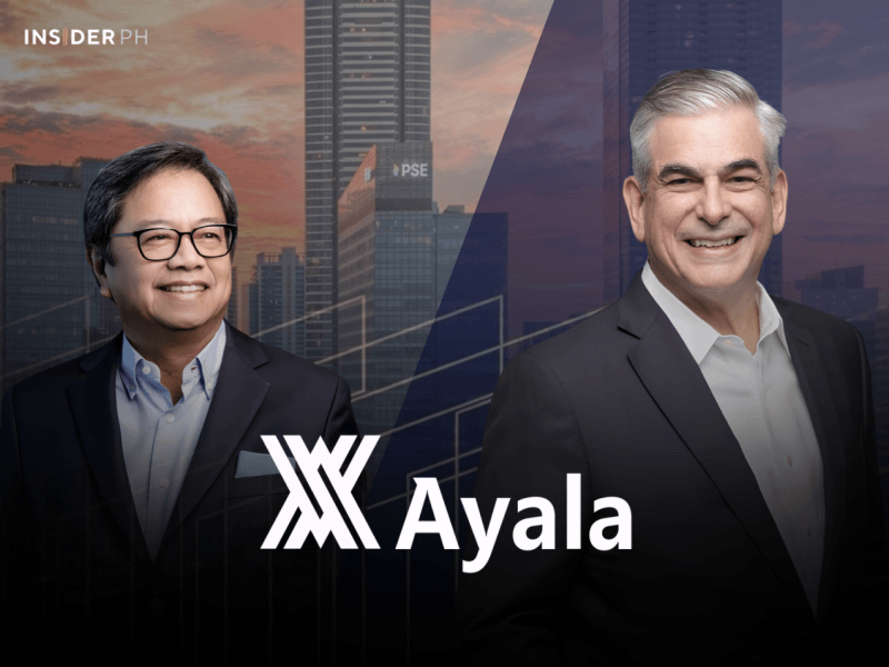 Ayala president and CEO Cezar Consing with chair Jaime Augusto Zobel de Ayala.&nbsp;