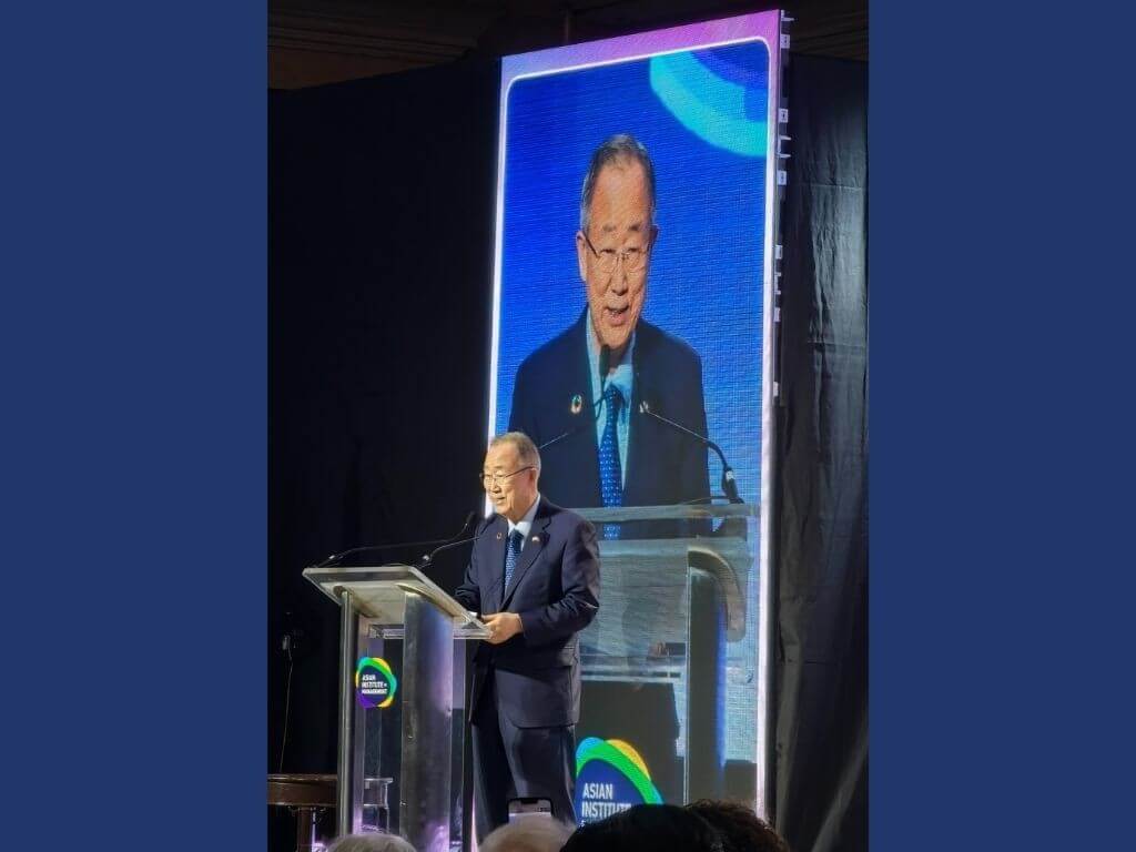  Ban Ki-moon, Former United Nations secretary general  | Photo by Vanessa Hidalgo