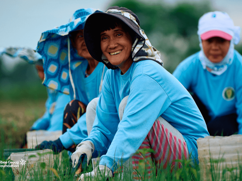 Farmers under the Jollibee Group Foundation&rsquo;s Farmer Entrepreneurship Program benefit from improved access to financing and market opportunities through BanKo&rsquo;s tailored support for local farming communities.| Contributed photo