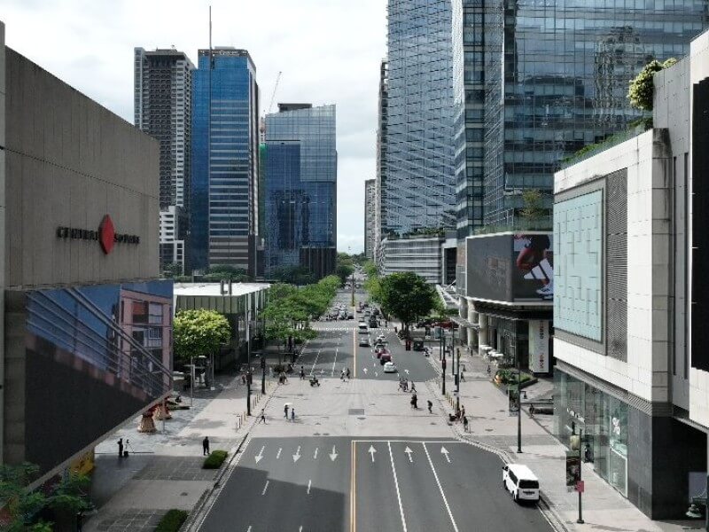BGC Streetscape | Photo from BCDA&nbsp;