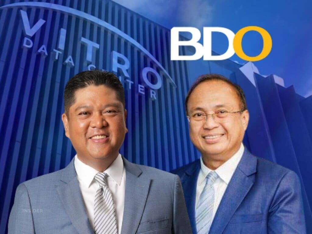 Victor S. Genuino, president and CEO of VITRO Inc., andCharles M. Rodriguez, BDO EVP and head of Institutional Banking Group.