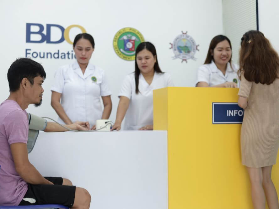 Newly rehabilitated RHUs feature patient-centric interiors and exteriors to help health workers deliver better services to the community./Photo from BDO Foundation.