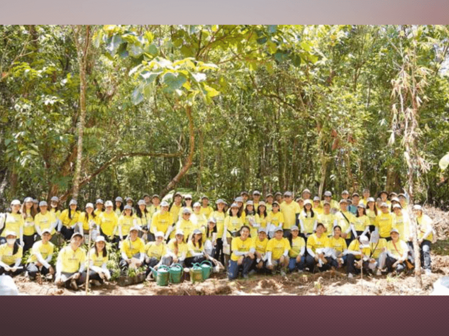 Odyssey Foundation Inc. the University of the Philippines Los Ba&ntilde;os launched the "Future Foresters&rsquo; Fund" to combine forest restoration with forestry scholarships. This year, 100 CDO Foodsphere volunteersplanted 625 native tree seedlings at the Sierra Madre Land Grants. | Contributed photo