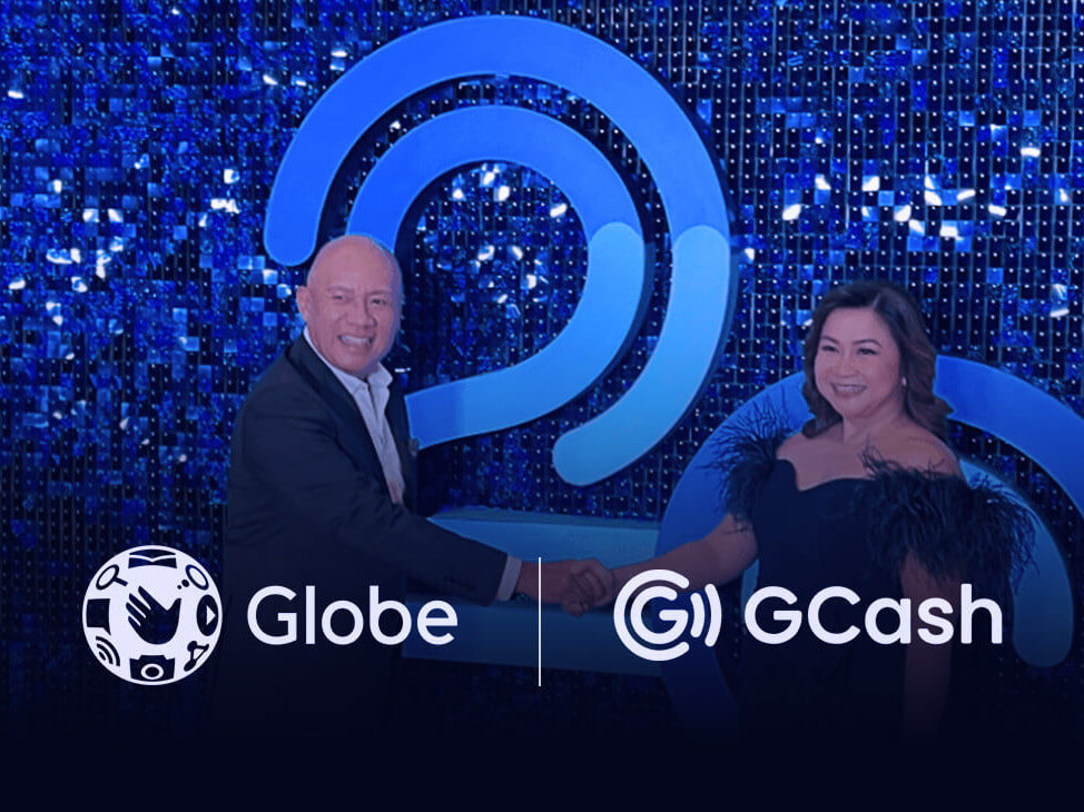GCash chair Ernest Cu and GCash CEO Martha Sazon during the popular mobile wallet's 20th anniversary celebration earlier this year.