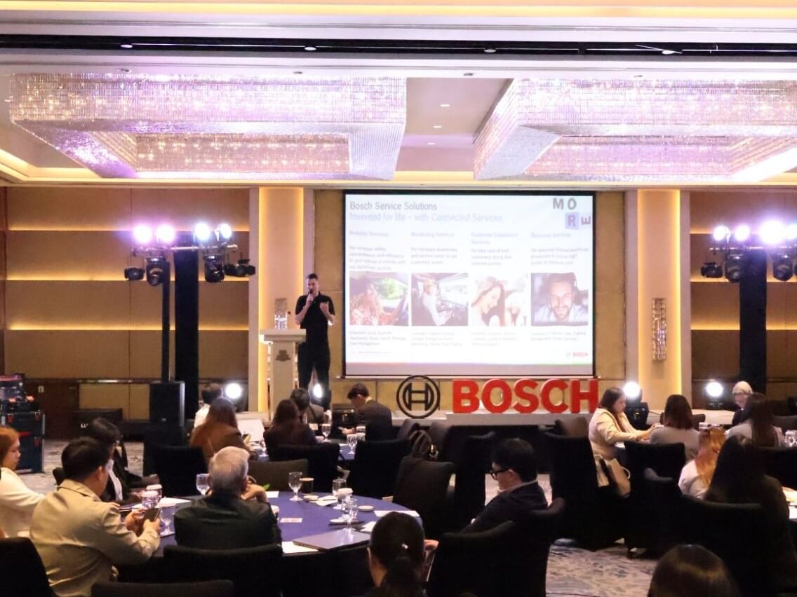 Dominik Bauer, managing director of Bosch Service Solutions Philippines, discusses how connected services cansupport digitalization across business operations and customer touchpoints.| Contributed photo
