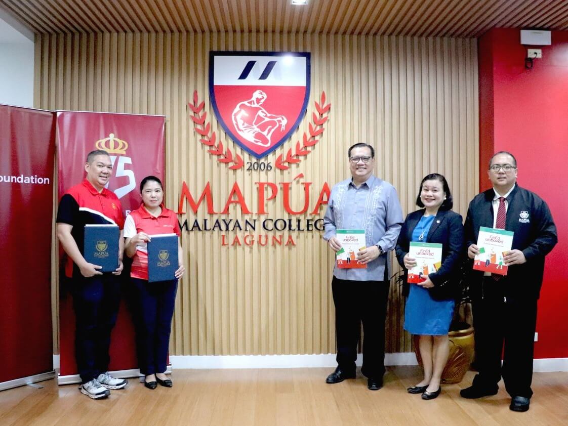 BPIF&rsquo;s Manolo Nava, senior program manager, and Carmina Marquez, executive director, with MMCL&rsquo;s Dr. Dodjie Maestrecampo, president and CEO; Maria Eloisa Gan, senior vice President forAdministration and Legal; and Prof. James Ronald Mesina, Vice President for External Linkages,internationalization, and transnational education. | Contributed photo