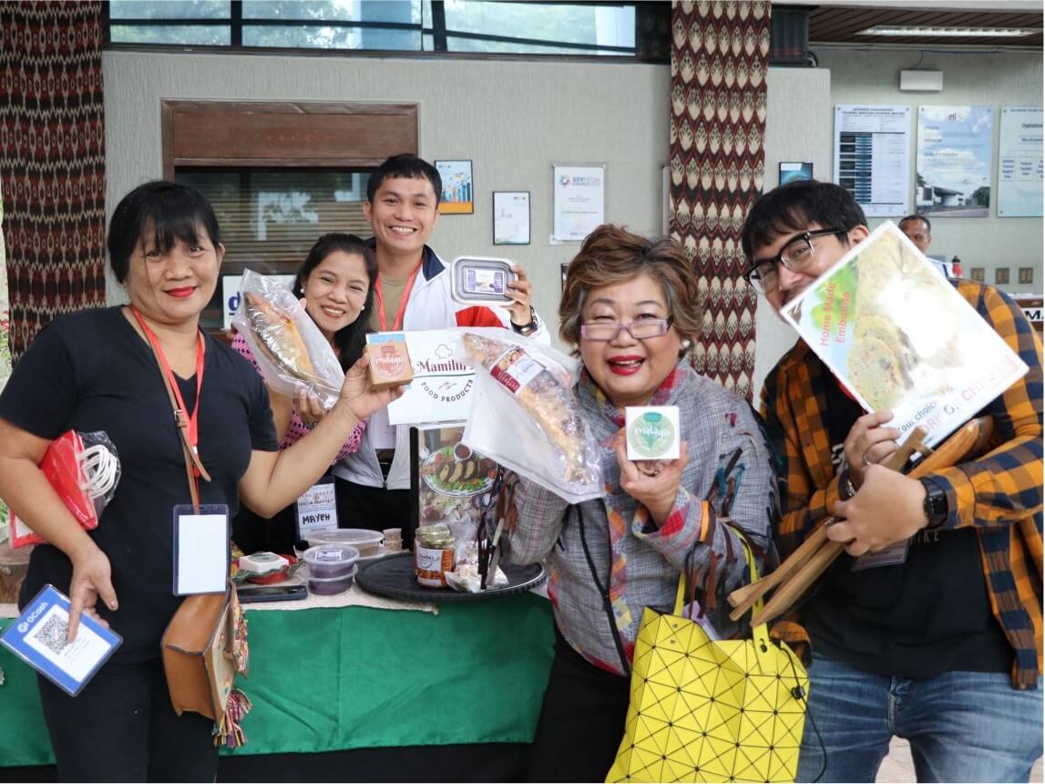 SEAL-BETA entrepreneurs proudly showcase their products and innovations, highlighting the program’s role in fostering growth, creativity, and community impact./Photo from BPI