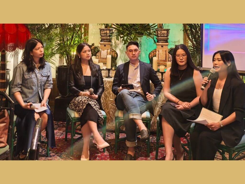 From left: Bea Coronel, communications team at TikTok Shop; Patricia Co, head of e-commerce, Mars Wrigley PH; AC De Guzman, head of e-commerce, HONOR PH; Trish Andulte, digital commerce director, P&G Personal Care and Home Care, Philippines; and Joanna Patricia Tantoco, cluster lead at TikTok Shop | Photo by Vanessa Hidalgo